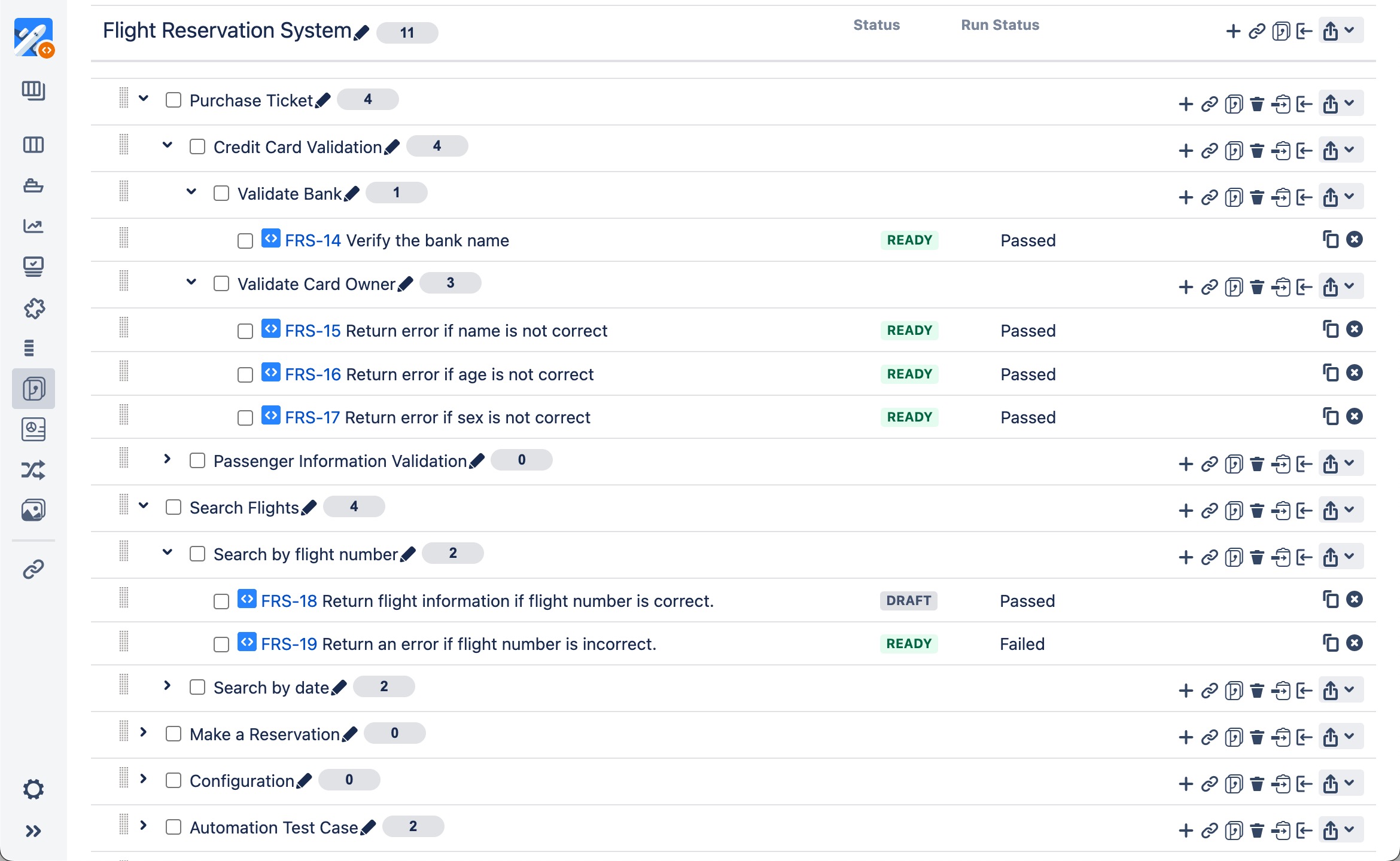 Build Test Case Repository