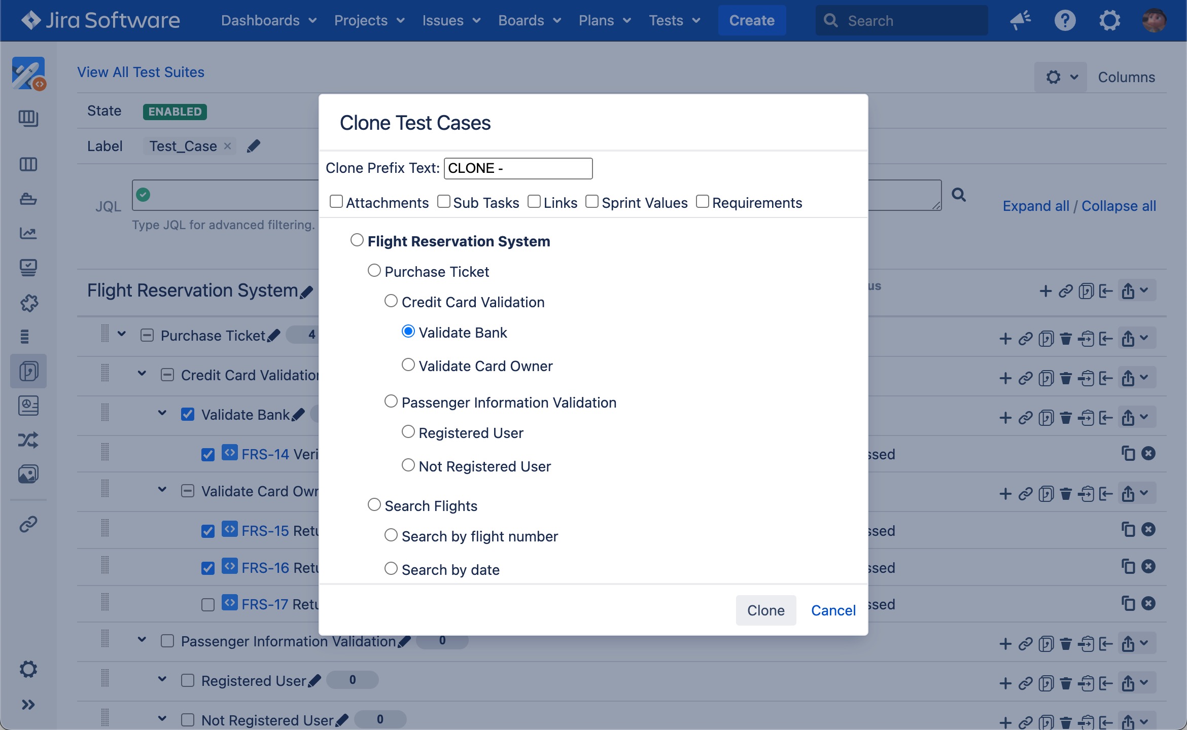 Writing Test Case